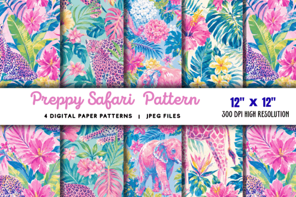Download Preppy Safari Pattern - Safari pattern Collection