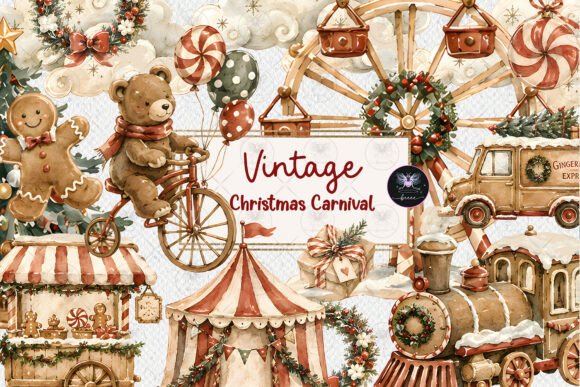 Download Vintage Christmas Clipart - Christmas clipart Collection