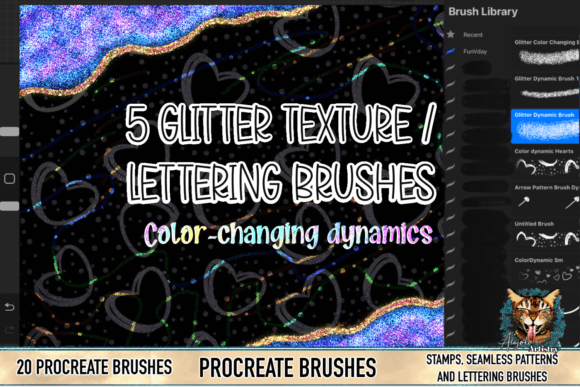 Download Fun Valentines Procreate Brush Pack - Valentines Collection